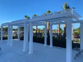 Pre Designed Fiberglass Pergola Square #8